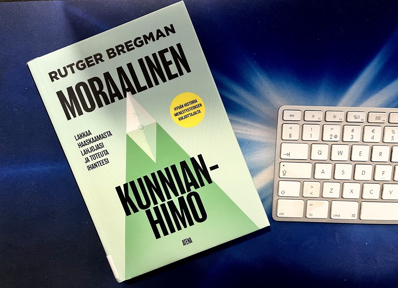 Rutger Bregman Moraalinen kunnianhimo