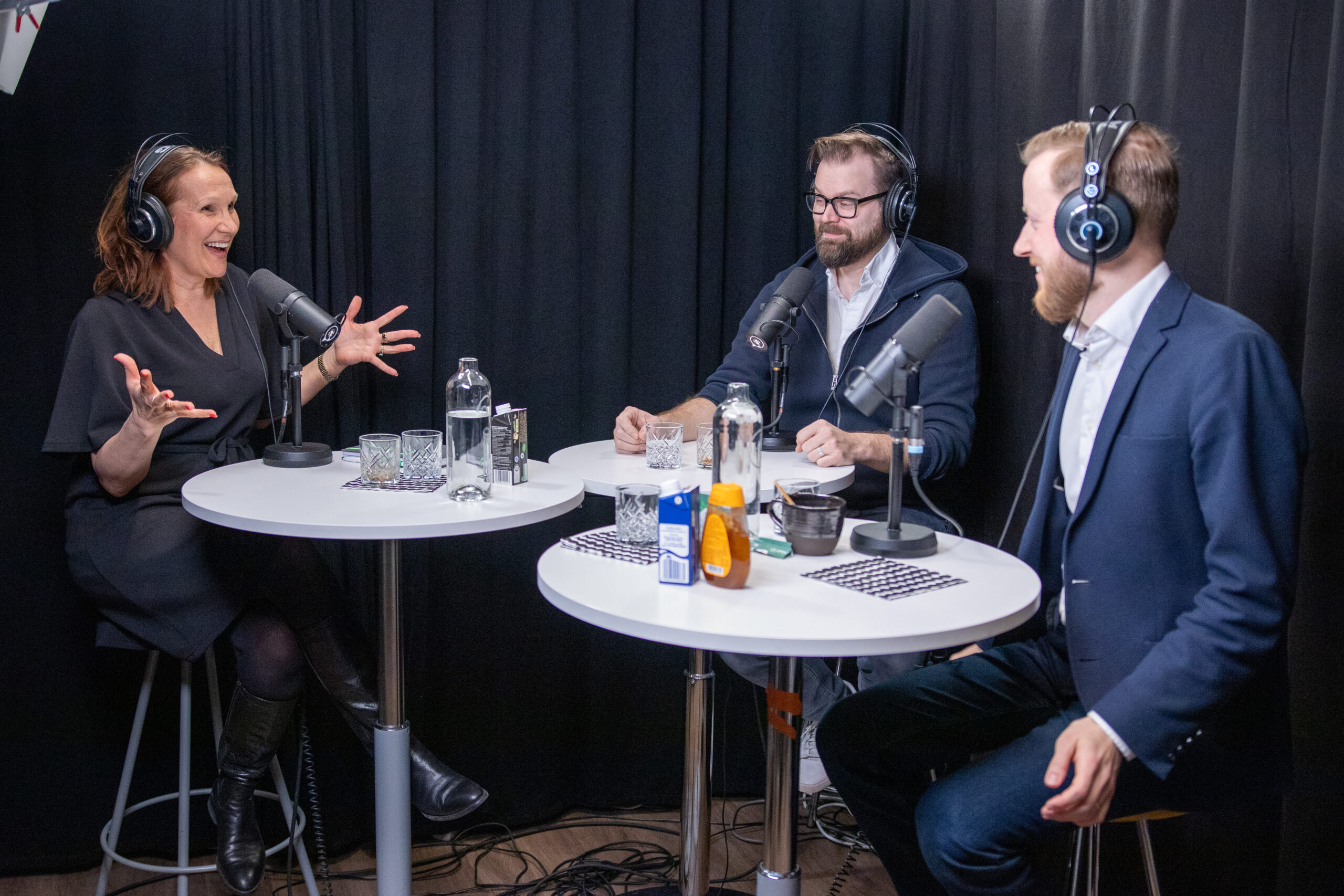 Strategian Seurassa: Jaakko Luomaranta & Hanne Lehtovuori: Avoin strategia – läpinäkyvyyden voima kilpailueduksi. Kuva jakson nauhoituksista
