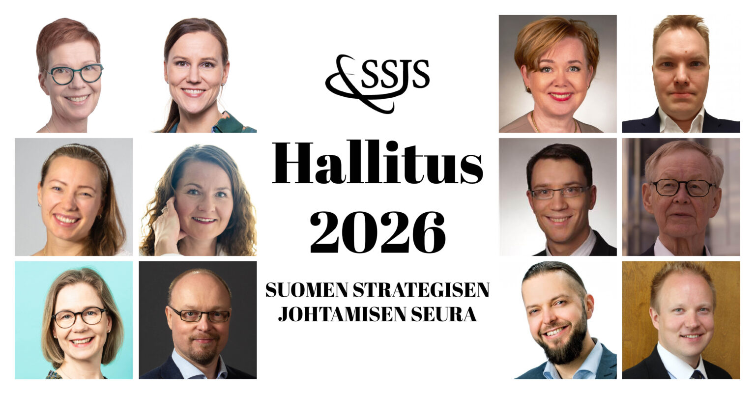 SSJS Suomen Strategisen Johtamisen Seuran Hallitus 2026