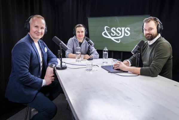 Strategian Seurassa Juuso Heinilä ja Pekka Laurila.
